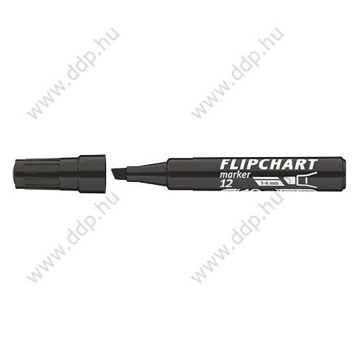 Flipchart marker ICO Artip 12 fekete rostirón filctoll -9580002007-
