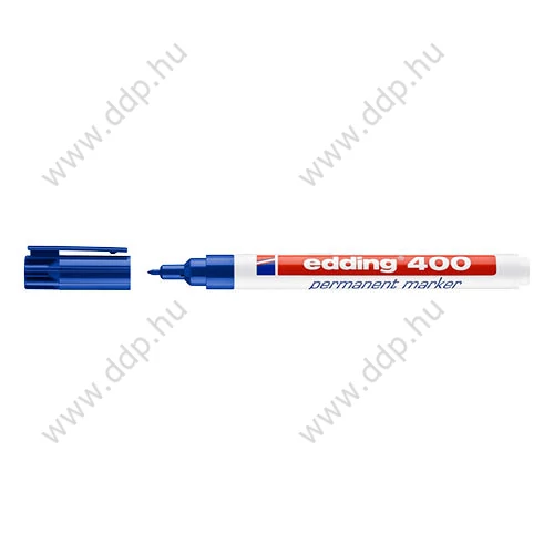 Marker permanent Edding 400 kék alkoholos filc -7580092003-