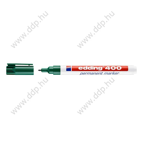 Marker permanent Edding 400 zöld alkoholos filc -7580092004-