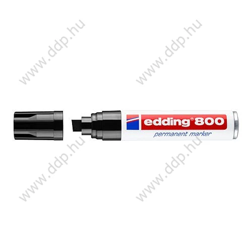 Marker permanent Edding 800 fekete alkoholos filc -7580085001-