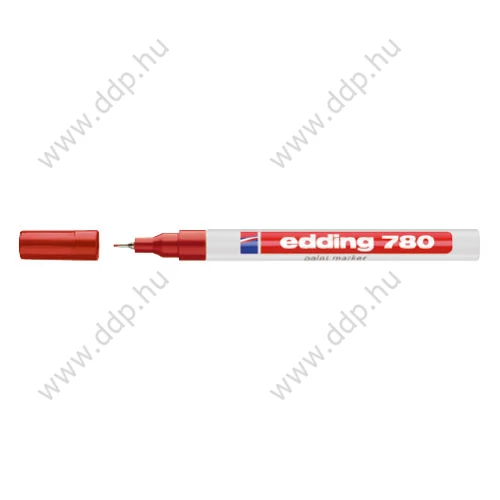 Lakkmarker Edding 780 piros lakkfilc -7580114002-