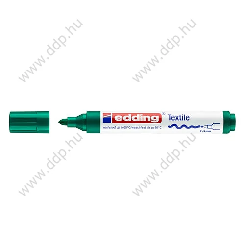 Textilmarker Edding 4500 zöld textilfilc -7580039004-
