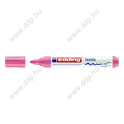 Textilmarker Edding 4500 rózsaszín textilfilc -7580042000-