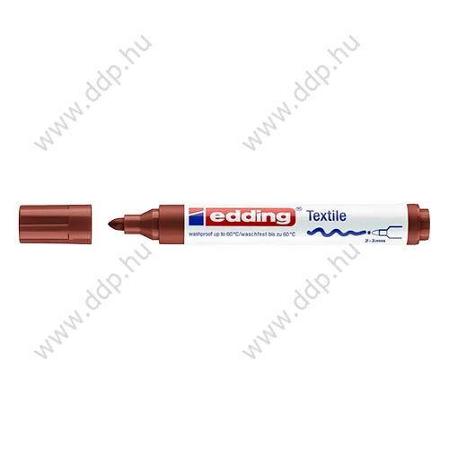Textilmarker Edding 4500 barna textilfilc -7580040000-