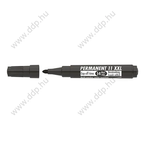Marker permanent ICO 11 XXL fekete alkoholos filc -9580066000-
