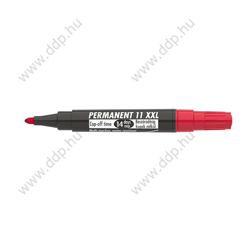 Marker permanent ICO 11 XXL piros alkoholos filc -9580066002-