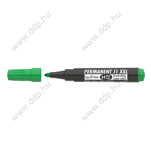 Marker permanent ICO 11 XXL zöld alkoholos filc -9580066003-