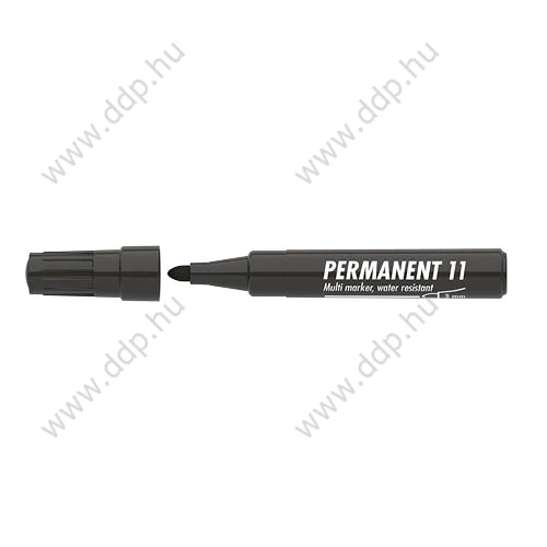 Marker permanent ICO 11 3mm fekete alkoholos filc -9580007007-