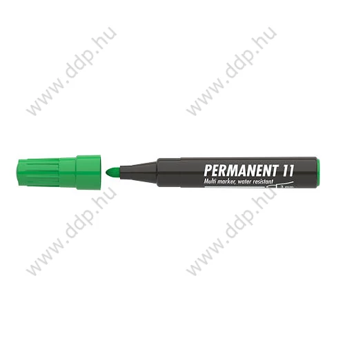 Marker permanent ICO 11 3mm zöld alkoholos filc -9580007005-