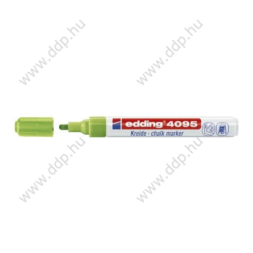 Üvegreíró marker EDDING 4095 vékony világoszöld D10