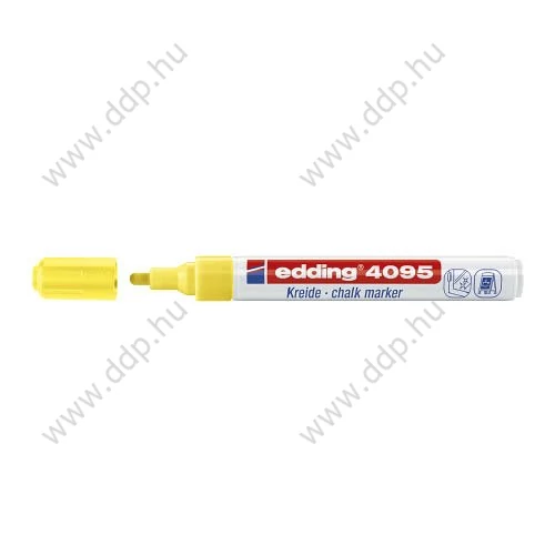 Üvegreíró marker EDDING 4095 vékony neon sárga D10