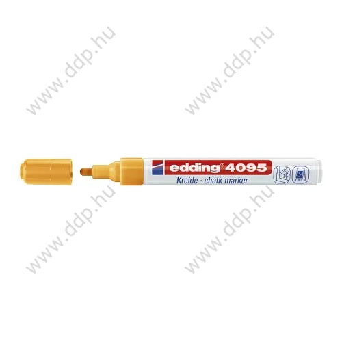 Üvegreíró marker EDDING 4095 vékony neon narancs D10
