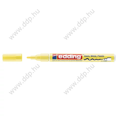 Lakkmarker Edding 751 pasztell sárga lakkfilc