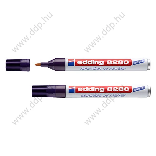 Marker permanent Edding 8280 biztonsági UV alkoholos filc -7580064001-