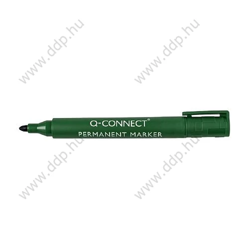 Marker permanent kerek zöld alkoholos filc Q-CONNECT -KF01773-