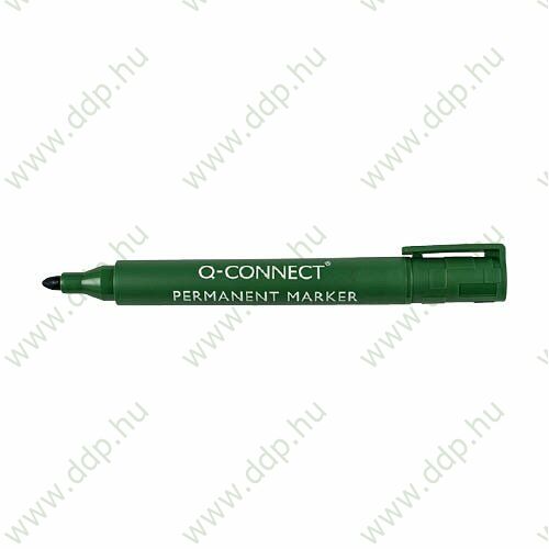 Marker permanent kerek zöld alkoholos filc Q-CONNECT -KF01773-