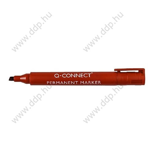 Marker permanent vágott piros alkoholos filc Q-CONNECT -KF26044-