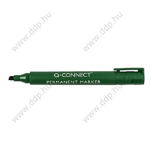 Marker permanent vágott zöld alkoholos filc Q-CONNECT -KF01774-