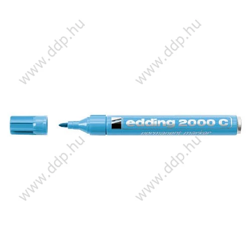 Marker permanent Edding 2000 világoskék alkoholos filc
