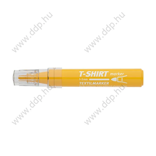 Textilmarker ICO T-SHIRT NEONSÁRGA D25