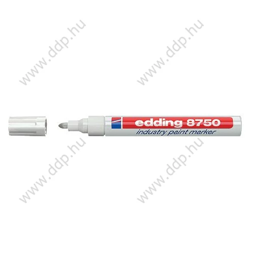 Lakkmarker EDDING 8750 IPARI FEHÉR D10 lakkfilc -7580197000-