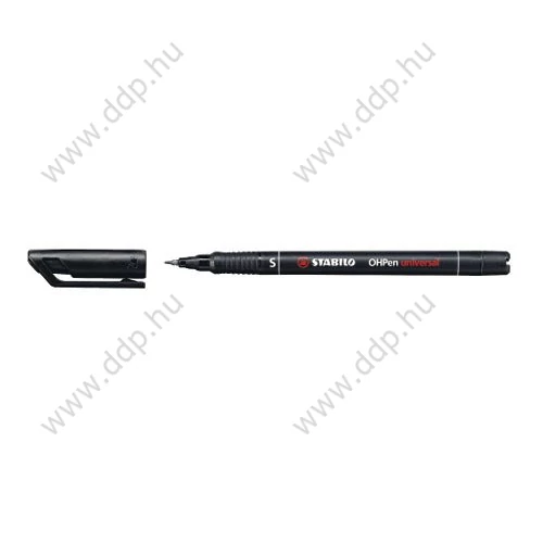 OHP marker Stabilo S 841 fekete alkoholos filc