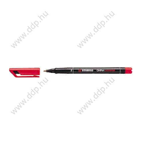 OHP marker Stabilo M 843 piros alkoholos filc