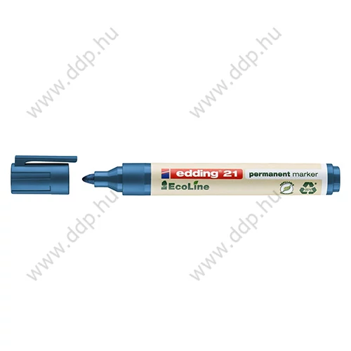 Marker Permanent EDDING 21 Ecoline kék alkoholos filc -7580175002-