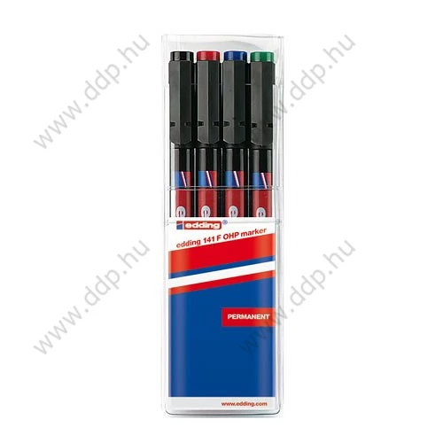 OHP marker készlet 4db-os Edding 141F alkoholos filc -7070041000-