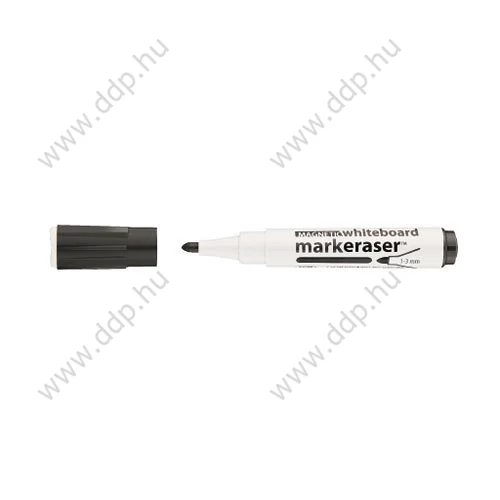 Táblamarker ICO MARKERASER multifunkciós fekete táblafilc -9580084001-