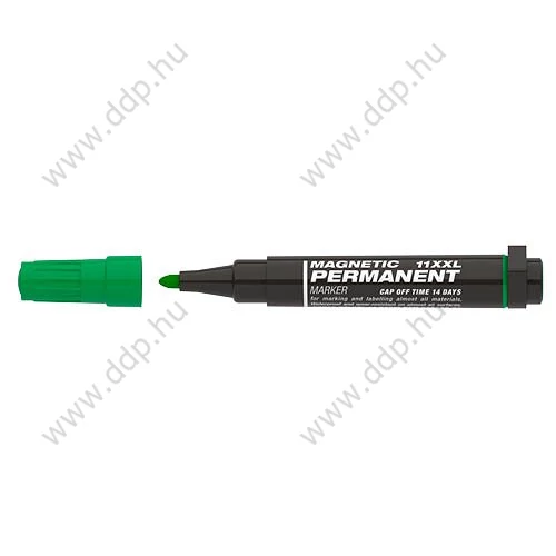 Marker permanent ICO 11 XXL multifunkciós D12 zöld alkoholos filc