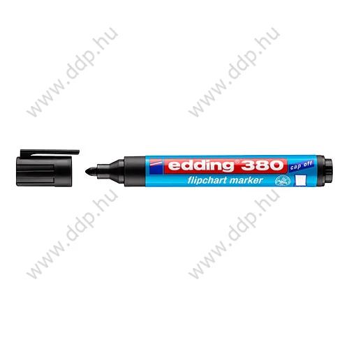 Flipchart marker Edding 380 fekete rostirón filctoll -7580011000-