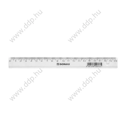 Vonalzó 20cm műanyag -19020-