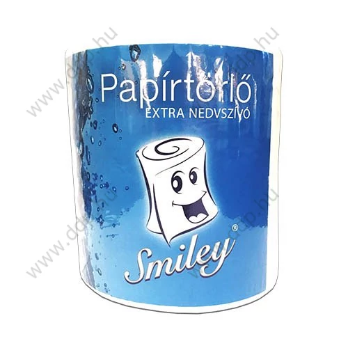 Kéztörlő SMILEY XXL 2 rétegű 100% cellulóz 100m 20x20cm 500lap