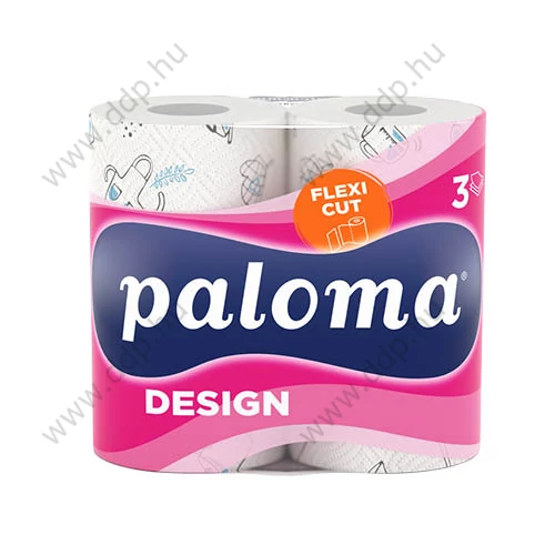 Papírtörlő PALOMA FLEXI SHEET DESIGN 3 rétegű 2 tekercs/csomag