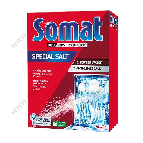 Mosogatógép vízlágyító só Somat 1.5kg -31050011-