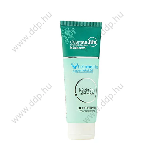 Kézkrém Cleanme Life zöld terápia deep repair 75ml