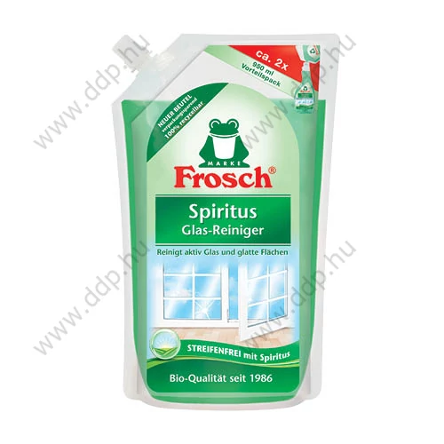 Ablaktisztító Frosch 950ml spiritusszal utántöltő