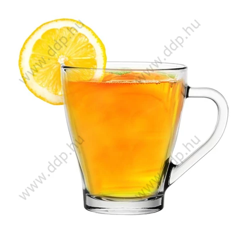 Bögre üveg 300ml 1206BOG003 Teatime temperált 6 db-os készlet