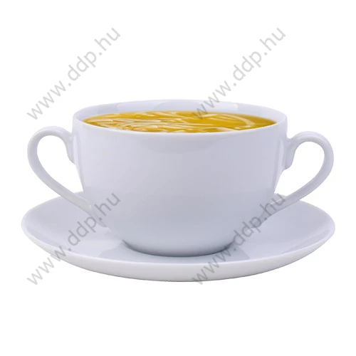Leveses csésze+alj 35cl ROTBERG PORCELAIN (Kiszerelés: 6db/klt)