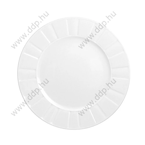 Csemegetányér 19cm Rotberg Porcelain Oslo fehér porcelán 6db/készlet