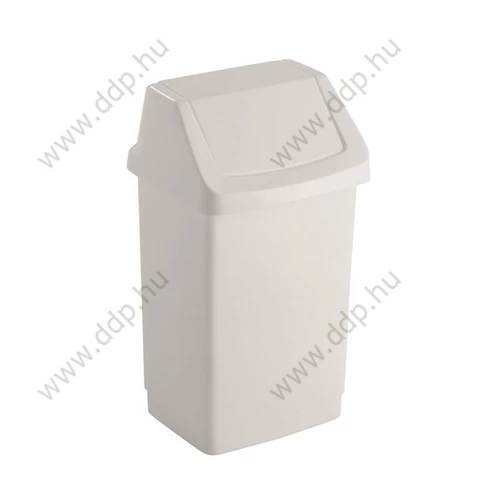 Szemetesvödör billenős fedeles -CLICK-IT- 25L fehér CURVER