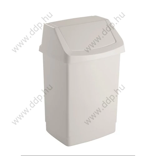 Szemetesvödör billenős fedeles .CLICK-IT- 15L fehér CURVER