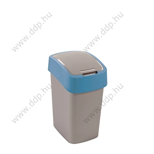 Szemetesvödör billenő fedeles -PACIFIC FLIP BIN- 25L ezüst/kék CURVER