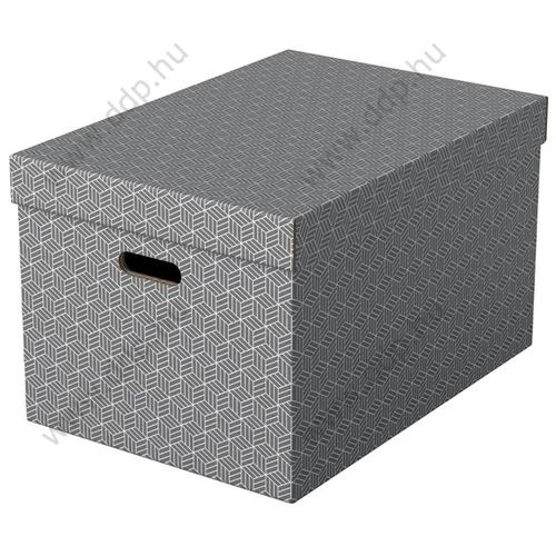 Tárolódoboz szett ESSELTE Home L méret 3db-os szürke