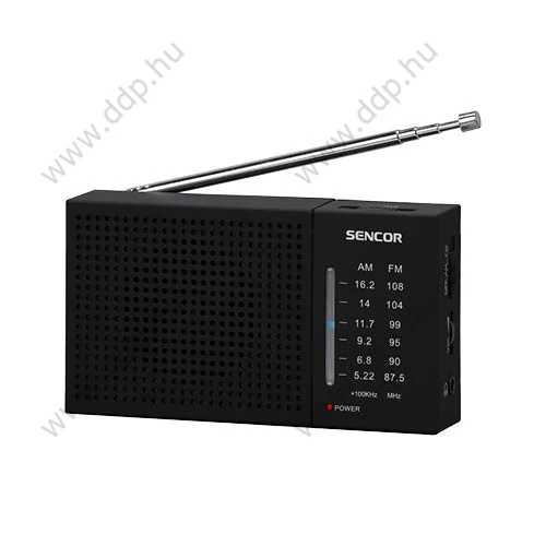 Rádió FM /AM SENCOR SRD 1800 fekete
