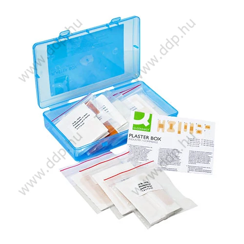 Ragtapasz válogatás 9 féle Q-CONNECT -KF14628- 100db/doboz