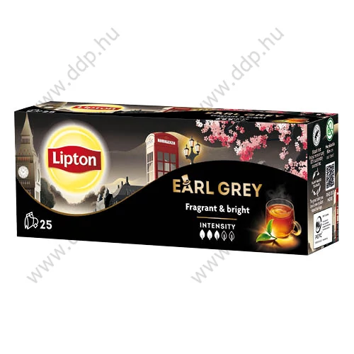 Tea Lipton Earl Grey 25 filter/doboz