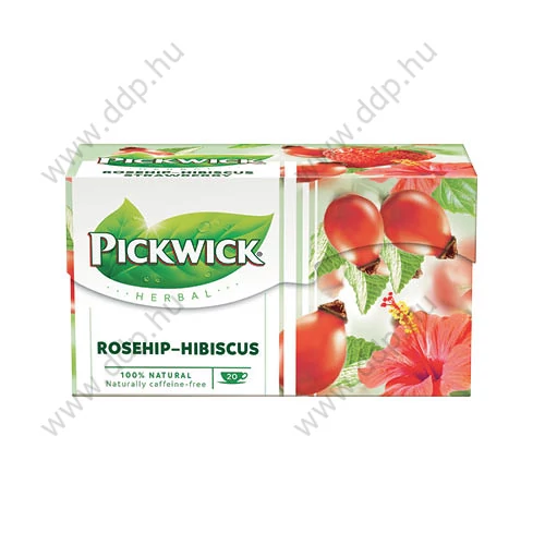 Tea Pickwick csipkebogyó hibiszkusszal 20x2,5g -4005260-