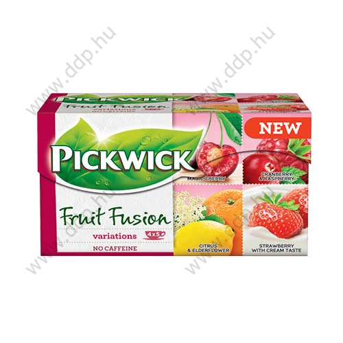 Tea Pickwick Fruit Fusion Variációk I. Piros 20x2g -4031095/4016686-